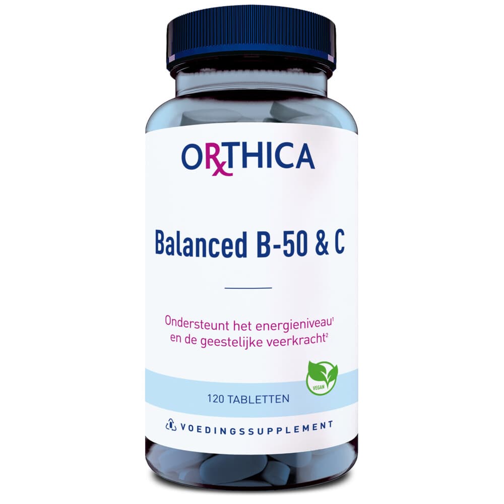 Gratis Verzending: Orthica Balanced B-50&C 120 tabletten