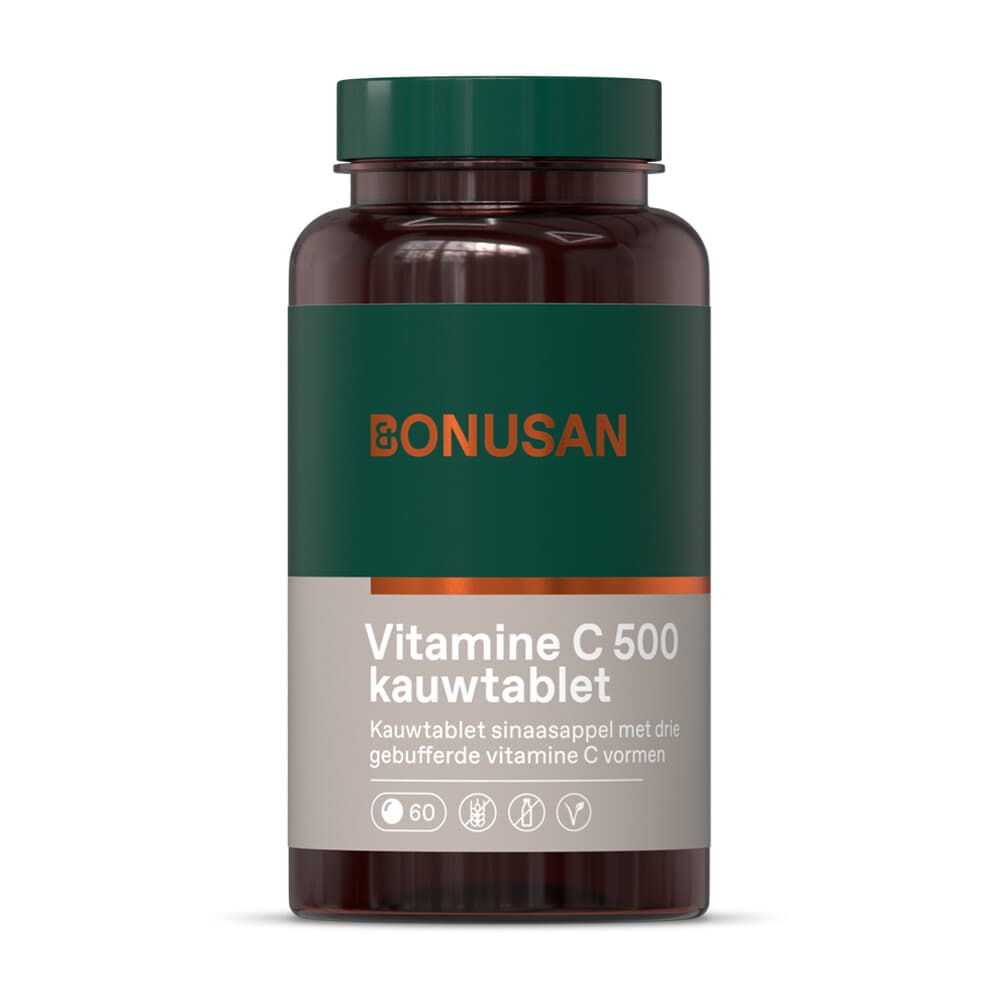 Gratis Verzending: Bonusan Vitamine C 500 mg 60 kauwtabletten