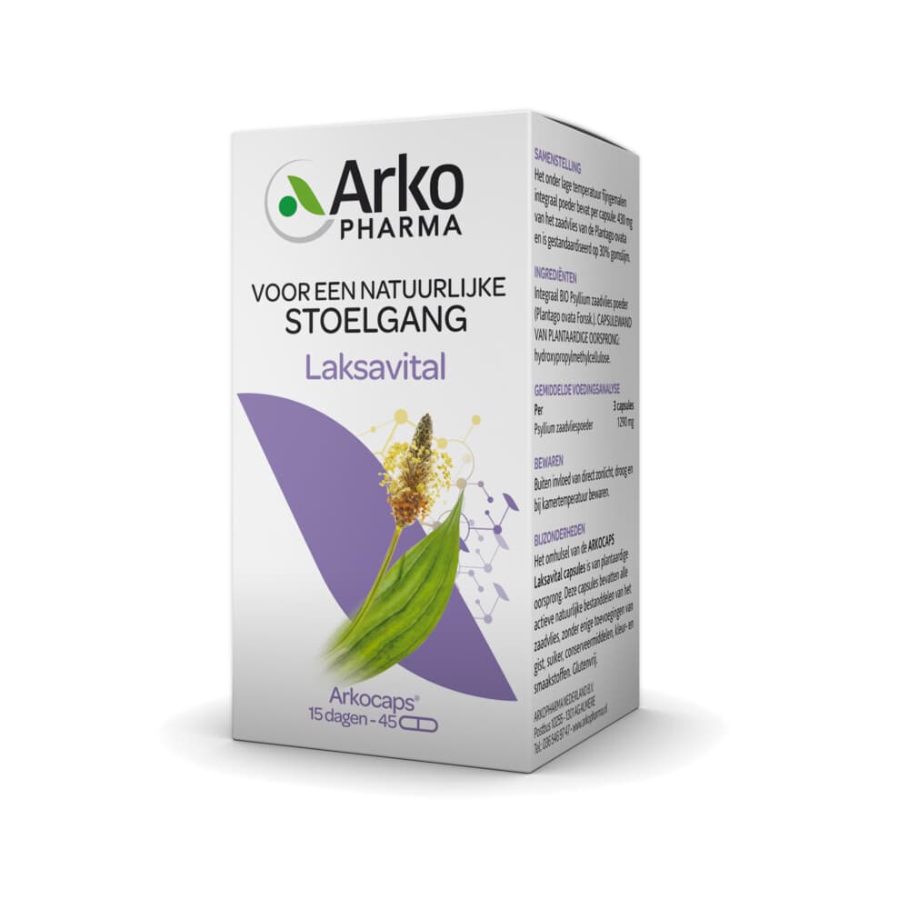 Gratis Verzending: Arkopharma Laksavital 45 capsules
