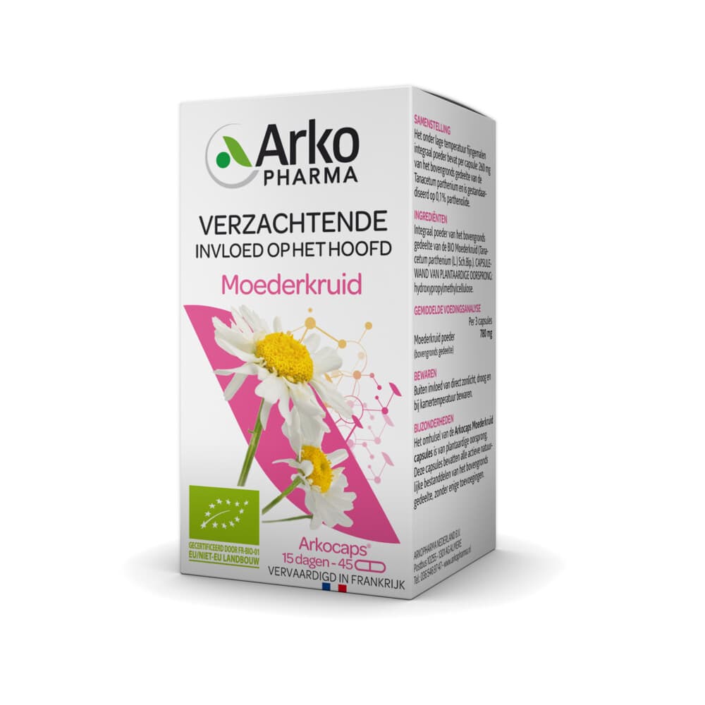 Gratis Verzending: Arkopharma Moederkruid 45 capsules