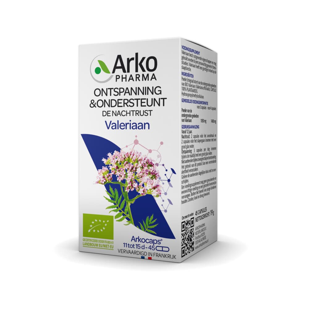 Gratis Verzending: Arkopharma Valeriaan 45 capsules