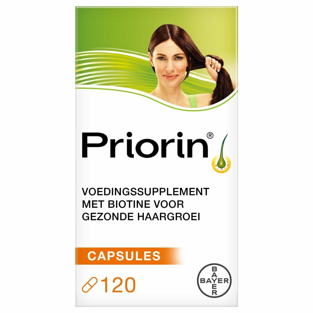 Gratis Verzending: 3x Priorin Haar 120 capsules