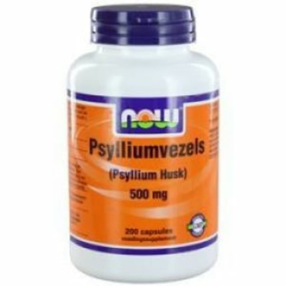 Gratis Verzending: 2x NOW Psylliumvezels 500 mg 200 capsules