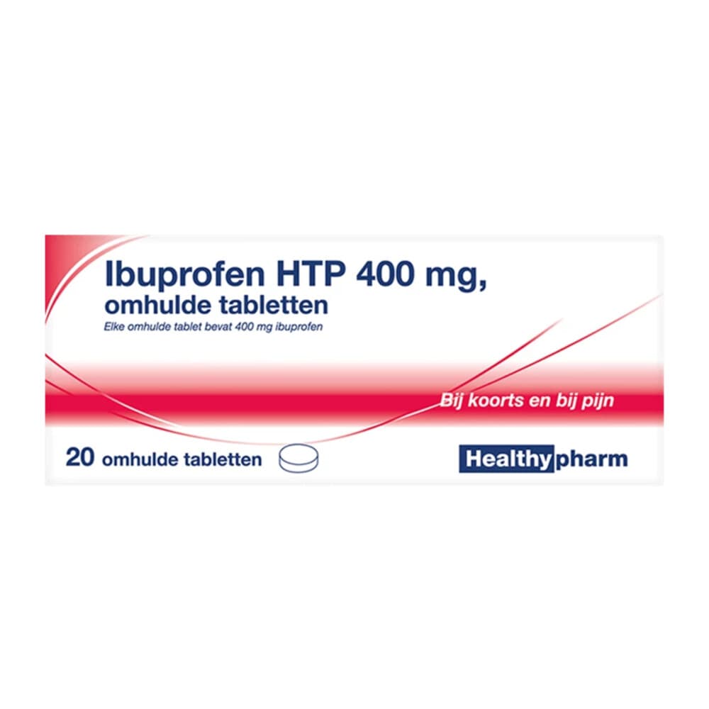 Healthypharm Ibuprofen 400 mg 20 tabletten
