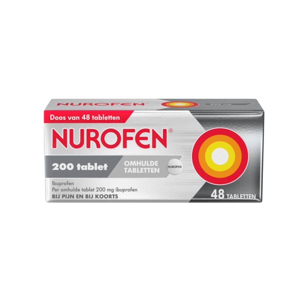 Nurofen Ibuprofen 200mg 48 tabletten