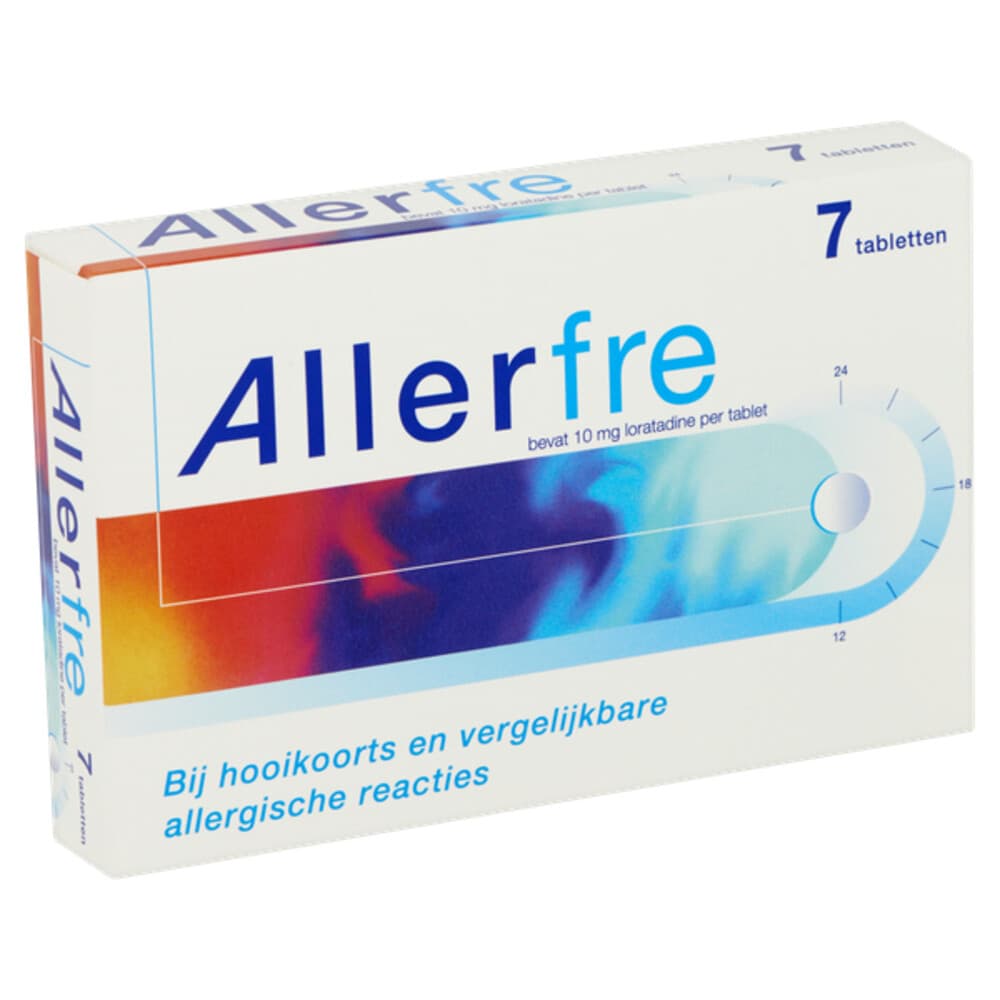 Allerfre Tabletten 10 mg 7 tabletten