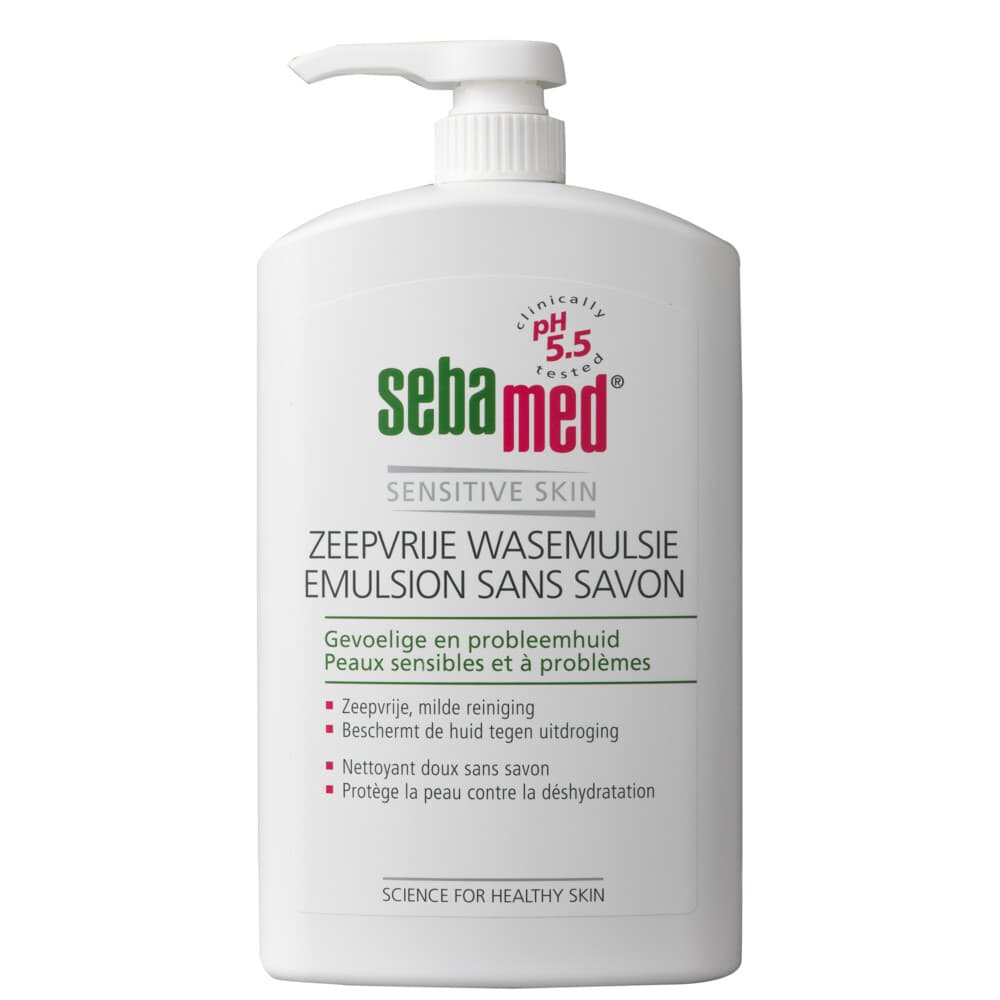 Sebamed Zeepvrije Wasemulsie Pomp 1000 ml