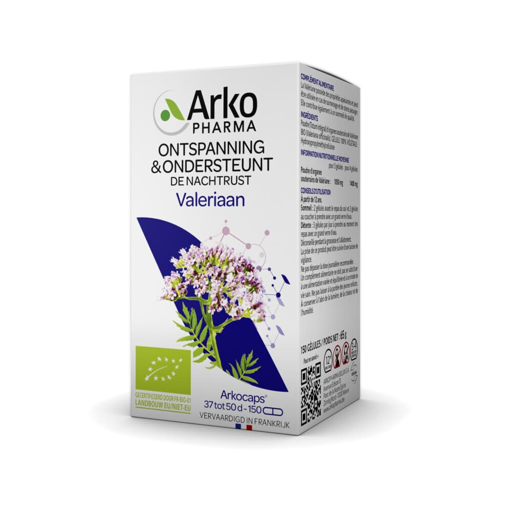 Gratis Verzending: Arkopharma Valeriaan 150 capsules