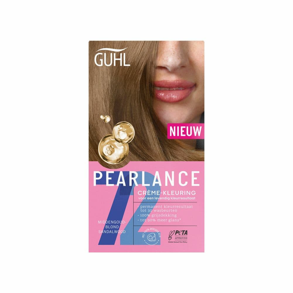 Guhl Pearlance Intensieve Crème-Haarkleuring 72 Middengoudblond Sandalwood