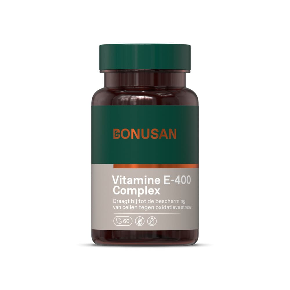 Gratis Verzending: Bonusan Vitamine E 400 Complex 60 capsules