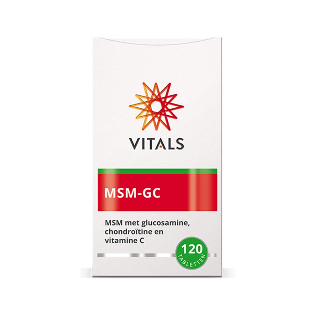 Gratis Verzending: Vitals MSM-GC 120 tabletten