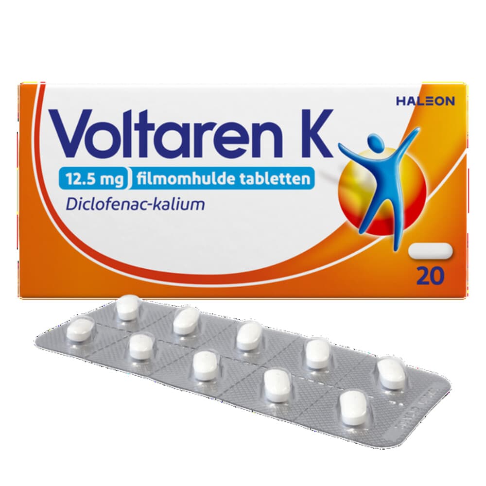 Voltaren K 12,5 mg Diclofenac kalium 20 tabletten