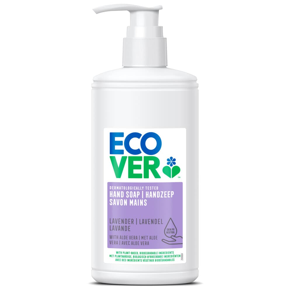 6x Ecover Handzeep Lavendel Zonder Pompje 250 ml