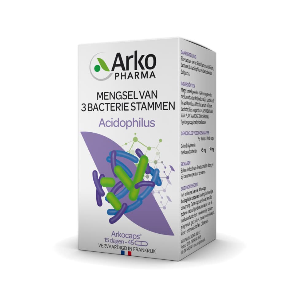 Gratis Verzending: Arkopharma Acidophilus 45 capsules