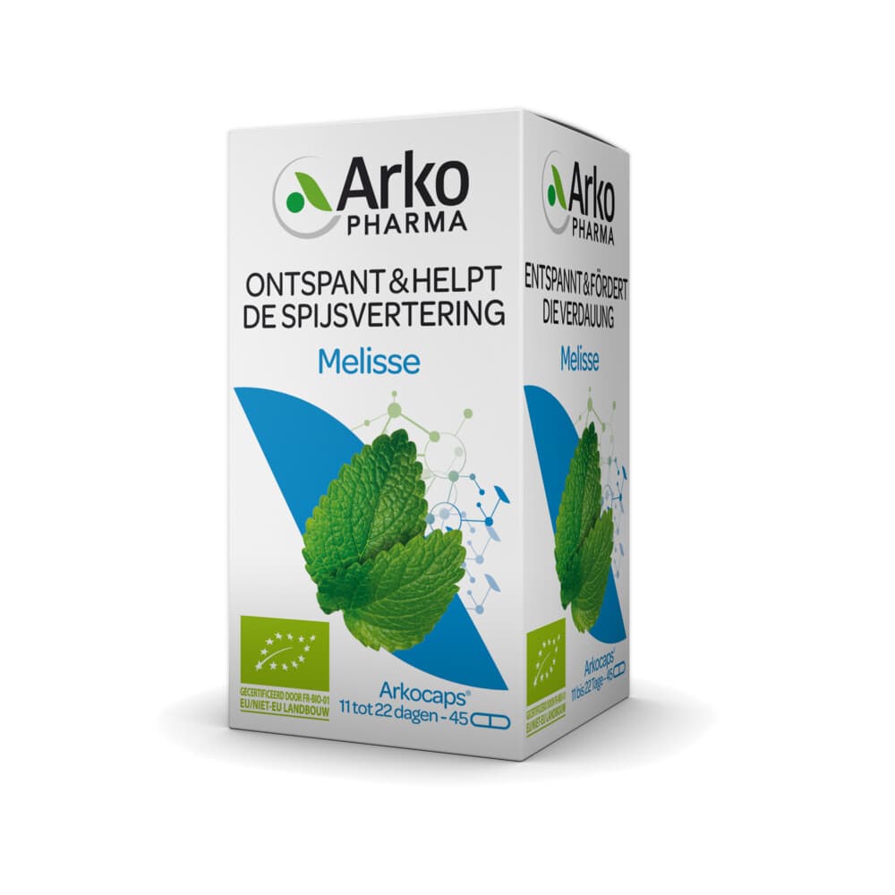 Gratis Verzending: Arkopharma Melisse 45 capsules