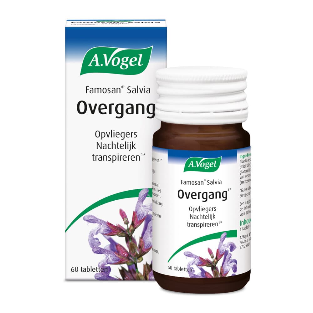 Gratis Verzending: A.Vogel Famosan Salvia Overgang 60 tabletten