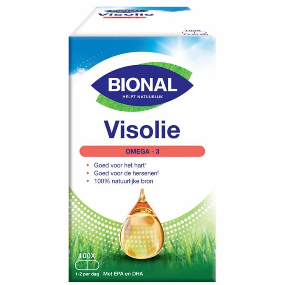 Gratis Verzending: 2x Bional Visolie 100 capsules