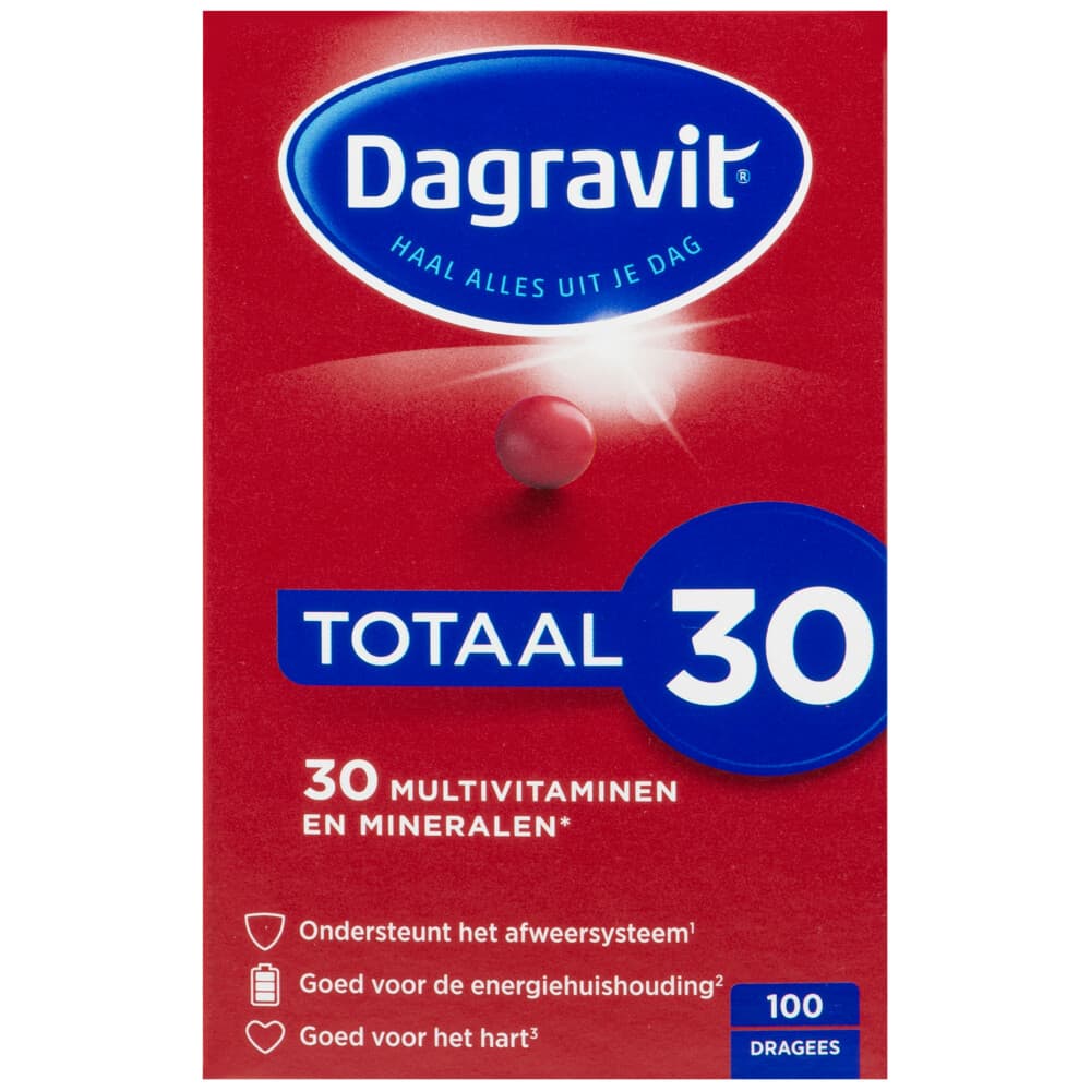Gratis Verzending: 3x Dagravit Totaal 30 100 stuks