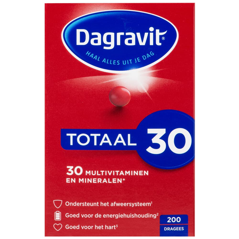 Gratis Verzending: 3x Dagravit Totaal 30 200 stuks
