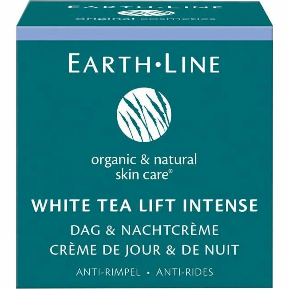 3x Earth-Line Dag&Nachtcrème White Tea 50 ml
