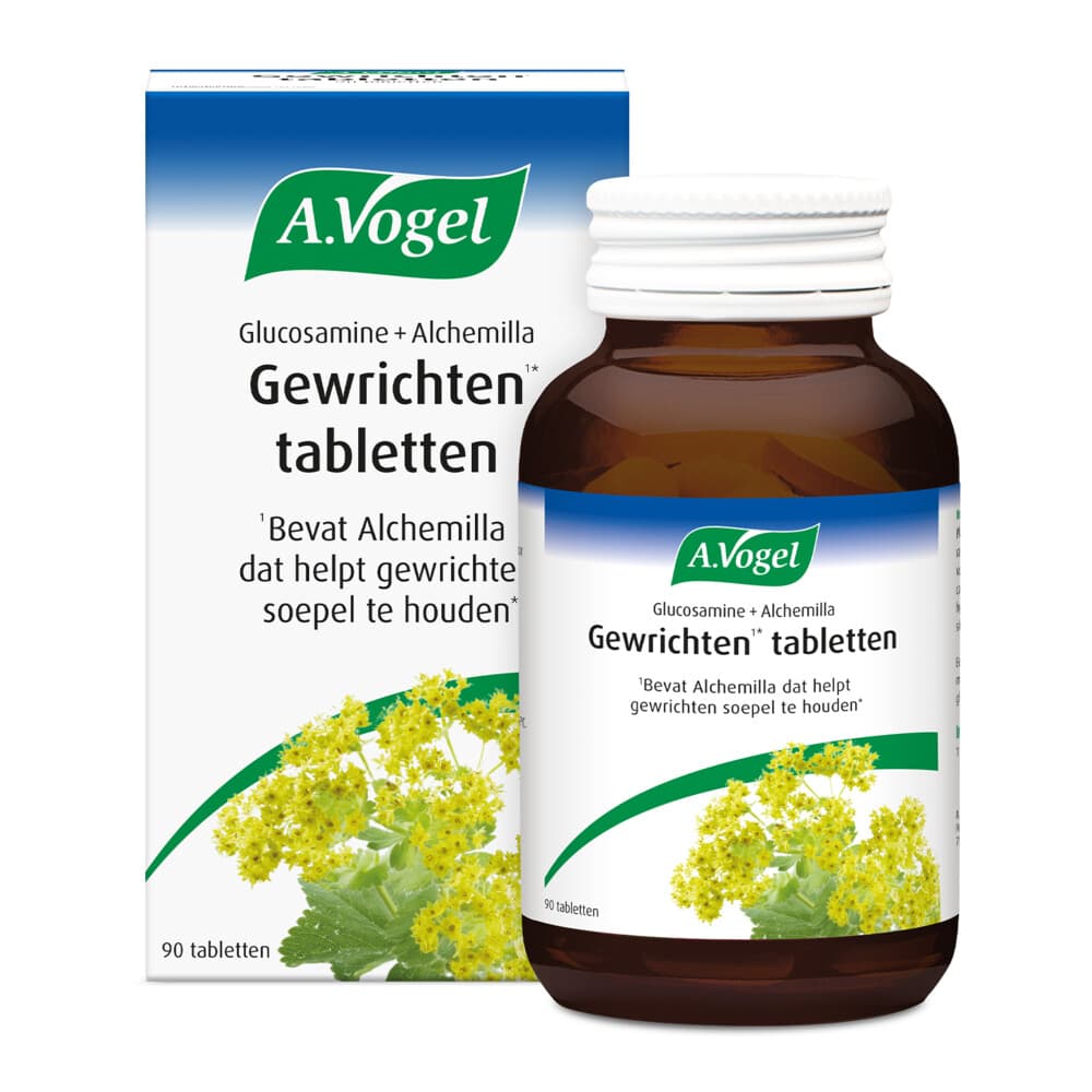 Gratis Verzending: A.Vogel Glucosamine + Alchemilla 90 tabletten