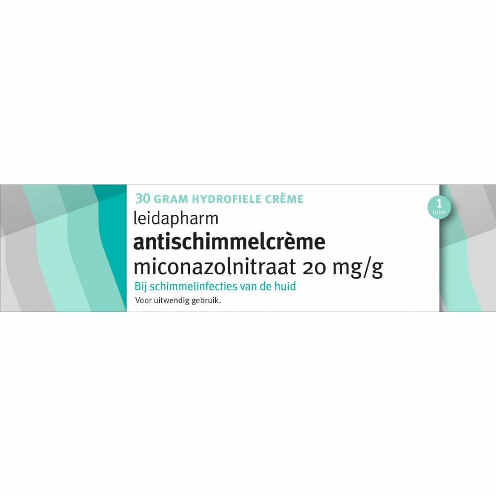 Leidapharm Anti-schimmelcreme Miconazol 20mg/g 30 gr