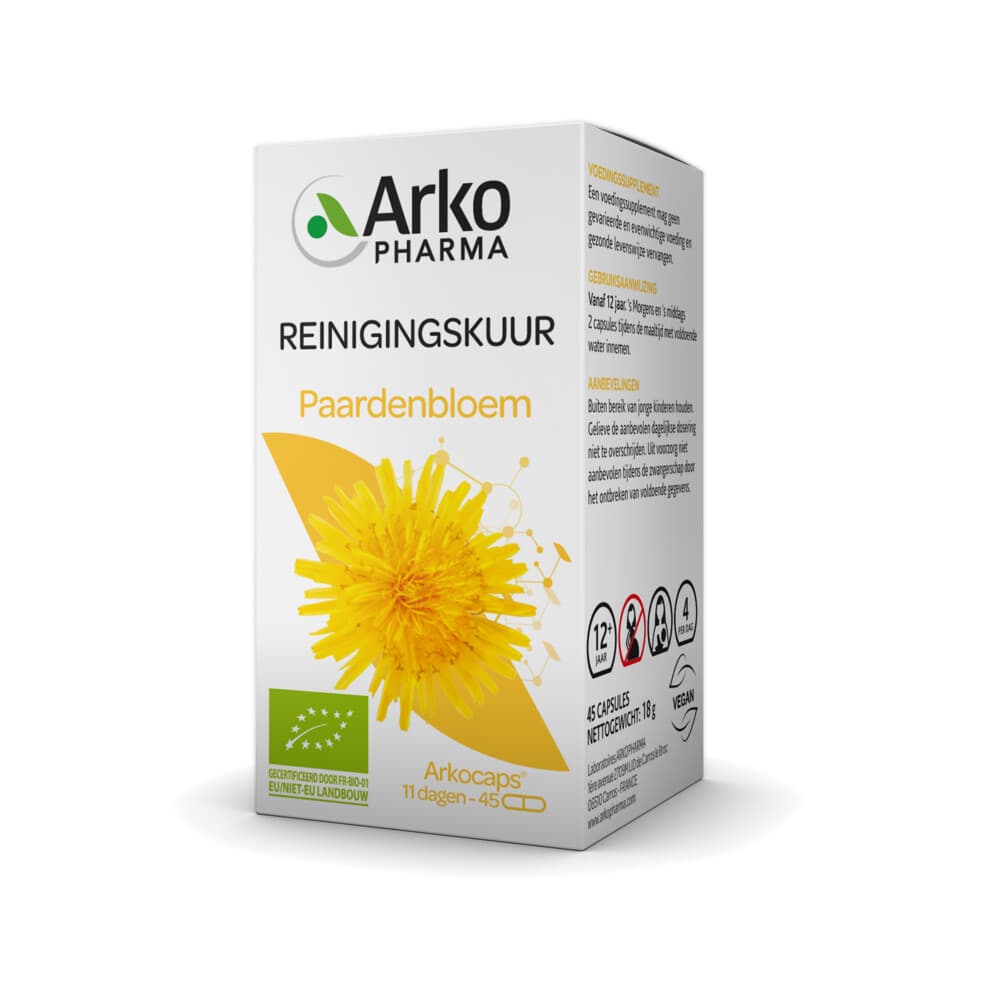 Gratis Verzending: Arkopharma Paardebloem 45 capsules