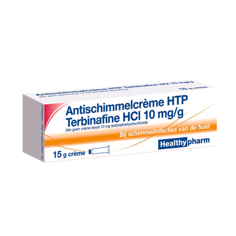 Healthypharm Antischimmelcrème HTP Terbinafine HCl 10 mg/g Crème 15 gr