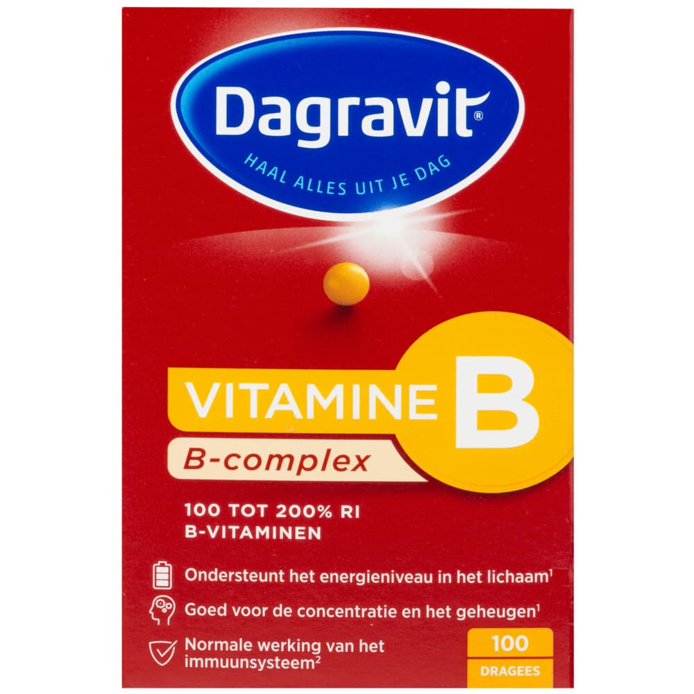 Gratis Verzending: 4x Dagravit Vitamine B-Complex 100 stuks