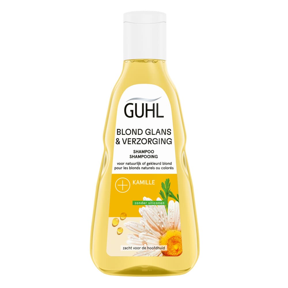 Guhl Shampoo Blond Glans&Verzorging 250 ml