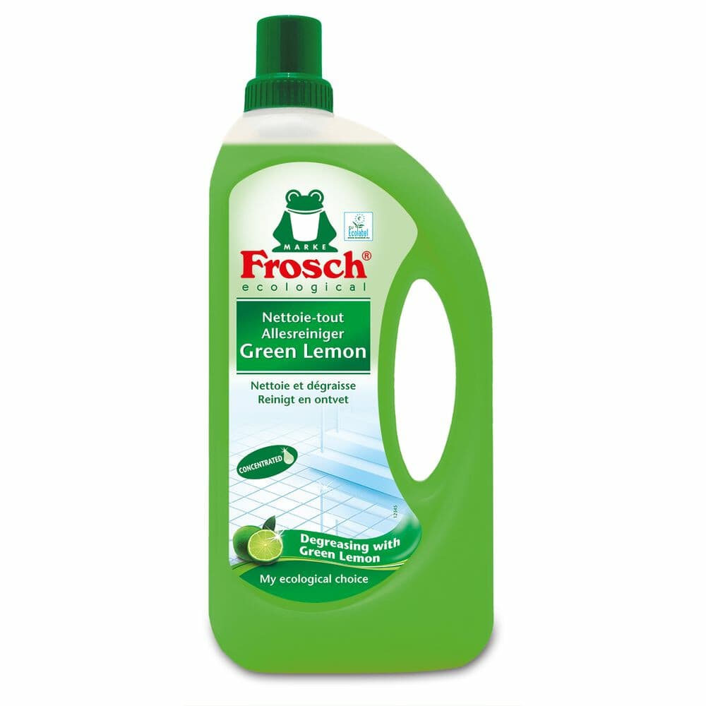 5x Frosch Allesreiniger Green Lemon 1 liter
