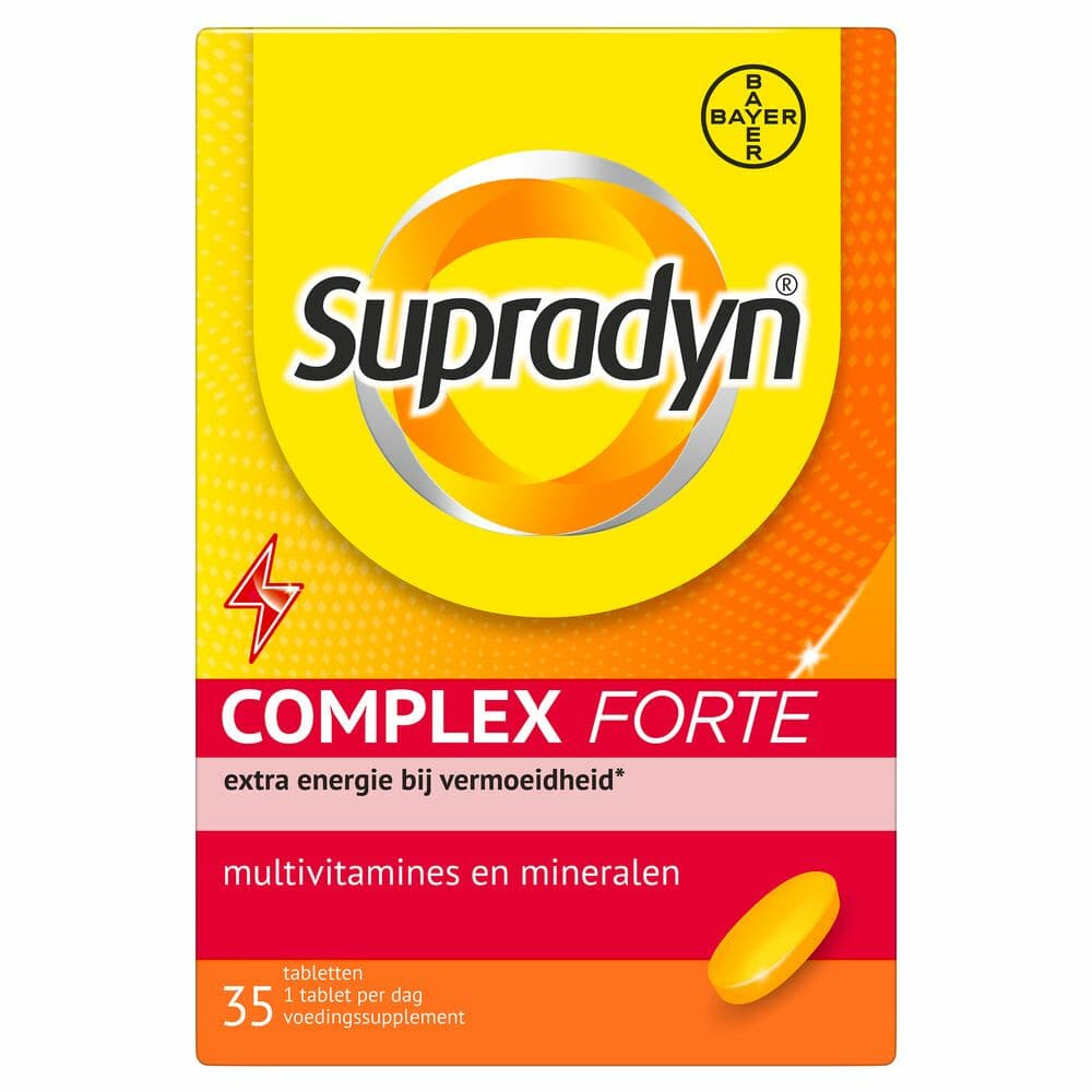 Gratis Verzending: 4x Supradyn Complex Forte 35 tabletten
