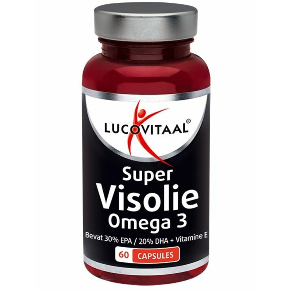 2+2 gratis: Lucovitaal Super Visolie Omega 3 60 capsules