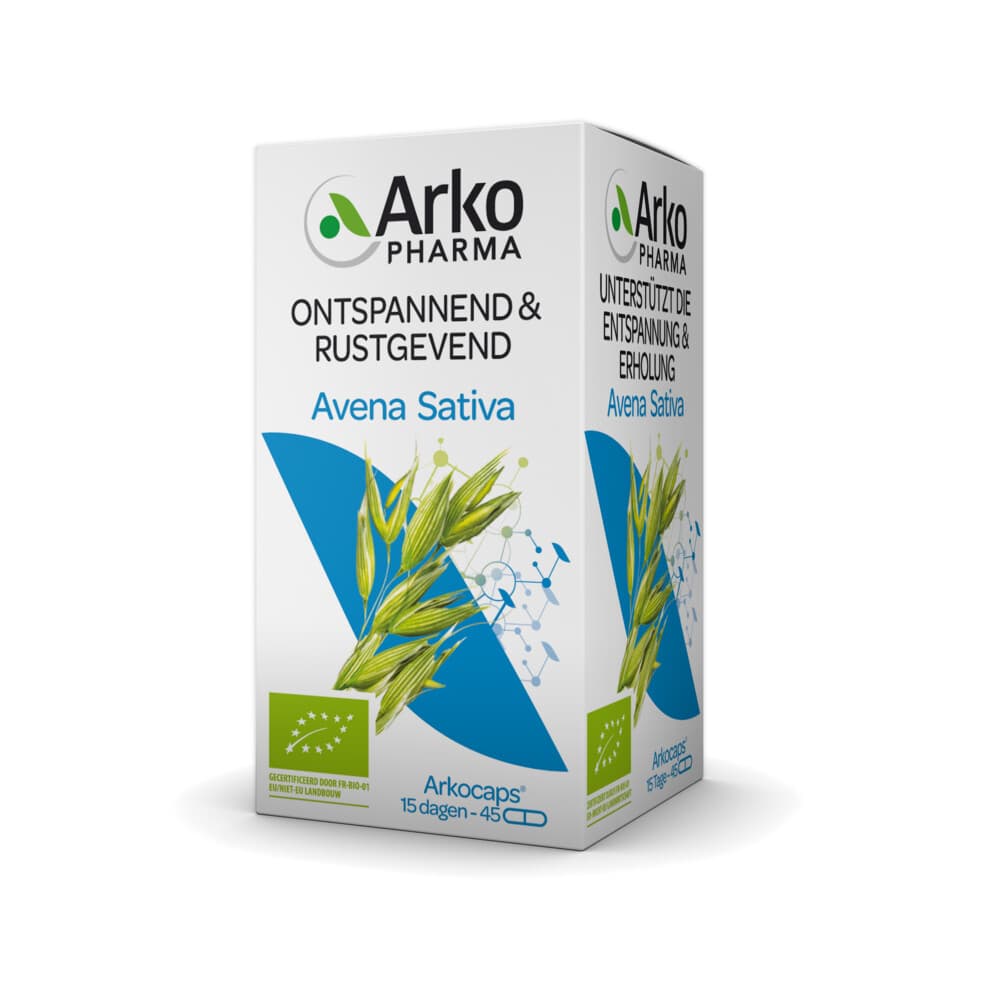 Gratis Verzending: Arkopharma Avena Sativa 45 capsules