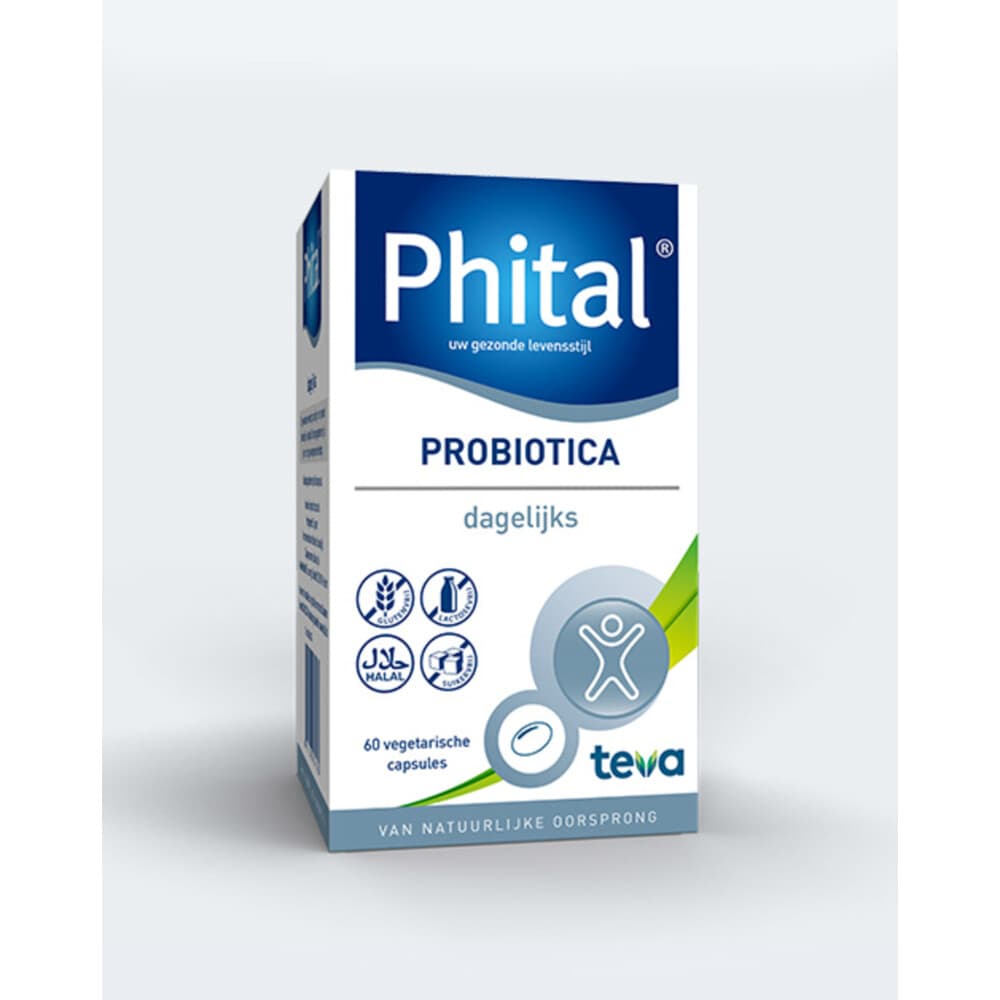 Gratis Verzending: Phital Probiotica Daily 60 capsules