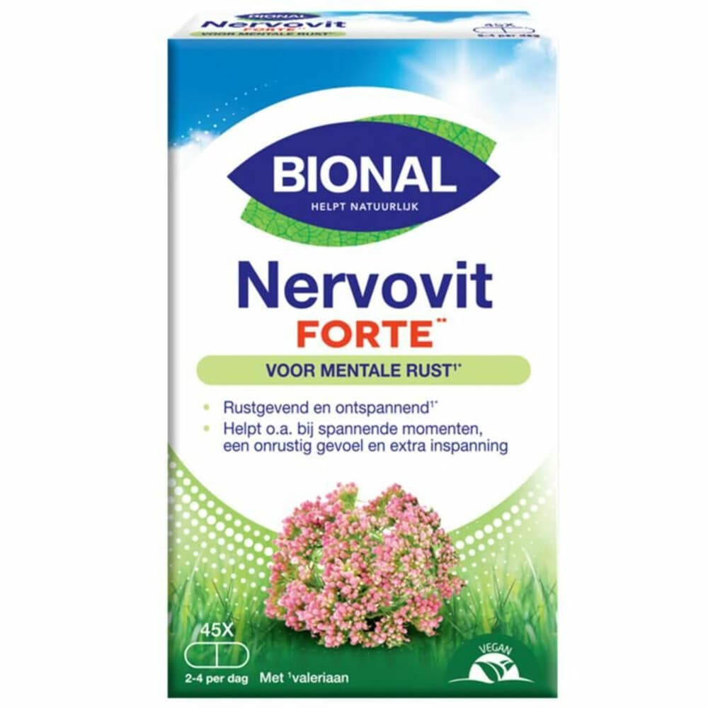 4x Bional Nervovit Forte 45 stuks