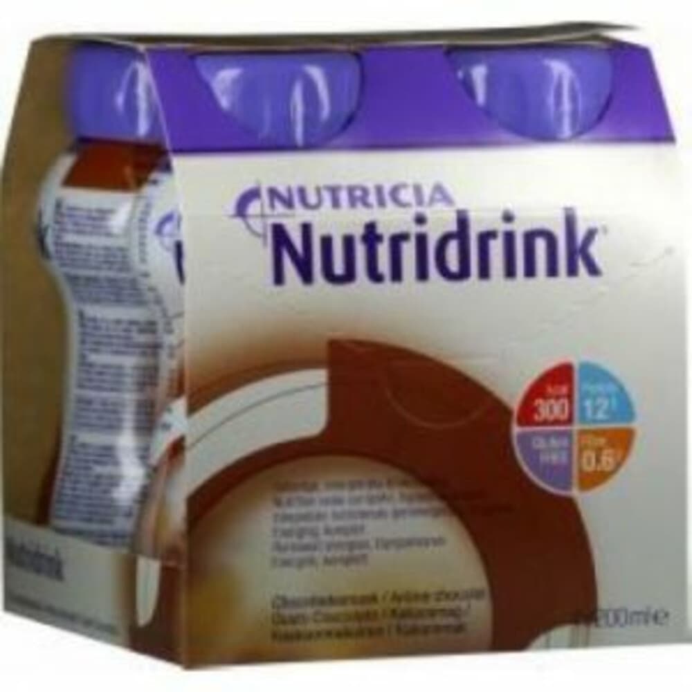 Nutricia Nutridrink Chocolade 4 x 200 ml