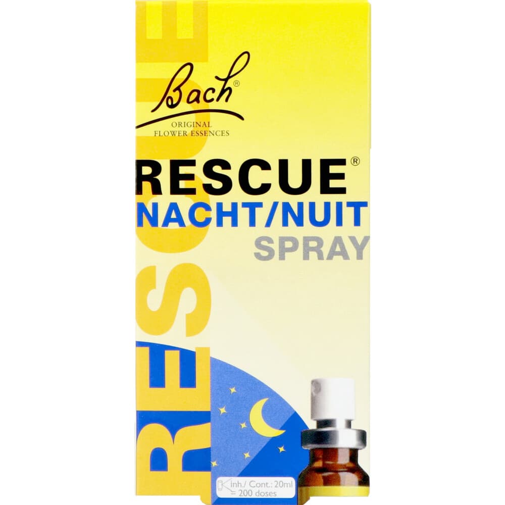 Gratis Verzending: Bach Rescue Spray Nacht 20 ml