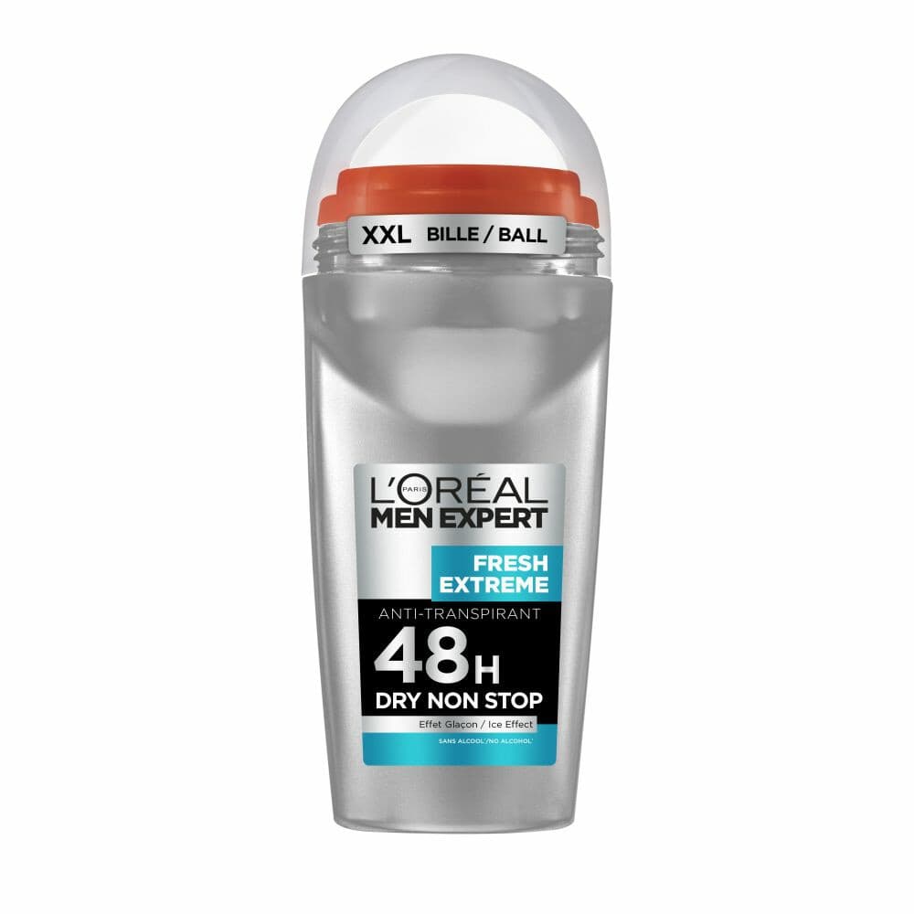 3x L'Oréal Men Expert Deodorant Roller Fresh Extreme 50 ml