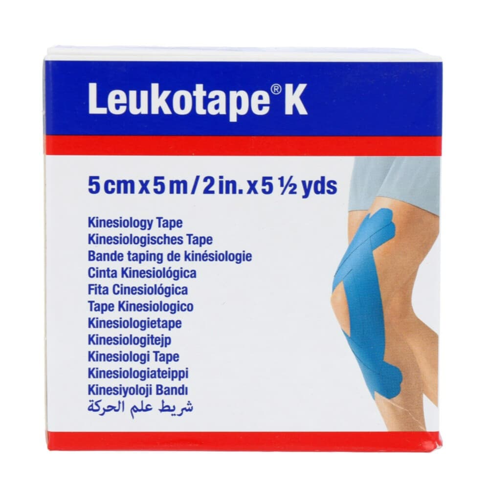 5x Leukotape K 5m x 5cm Blauw