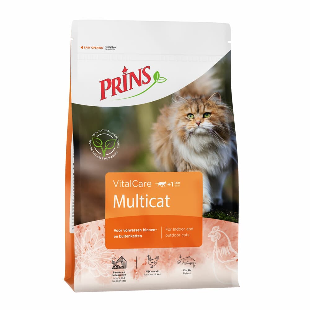 Prins VitalCare Multicat Kattenvoer 1,5 kg