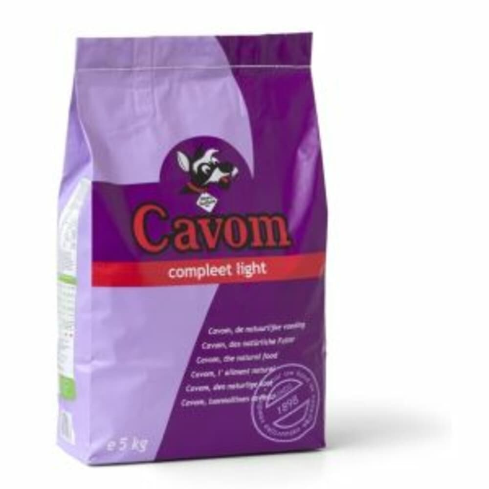 Cavom Hondenvoer Droog Compleet Light 5 kg