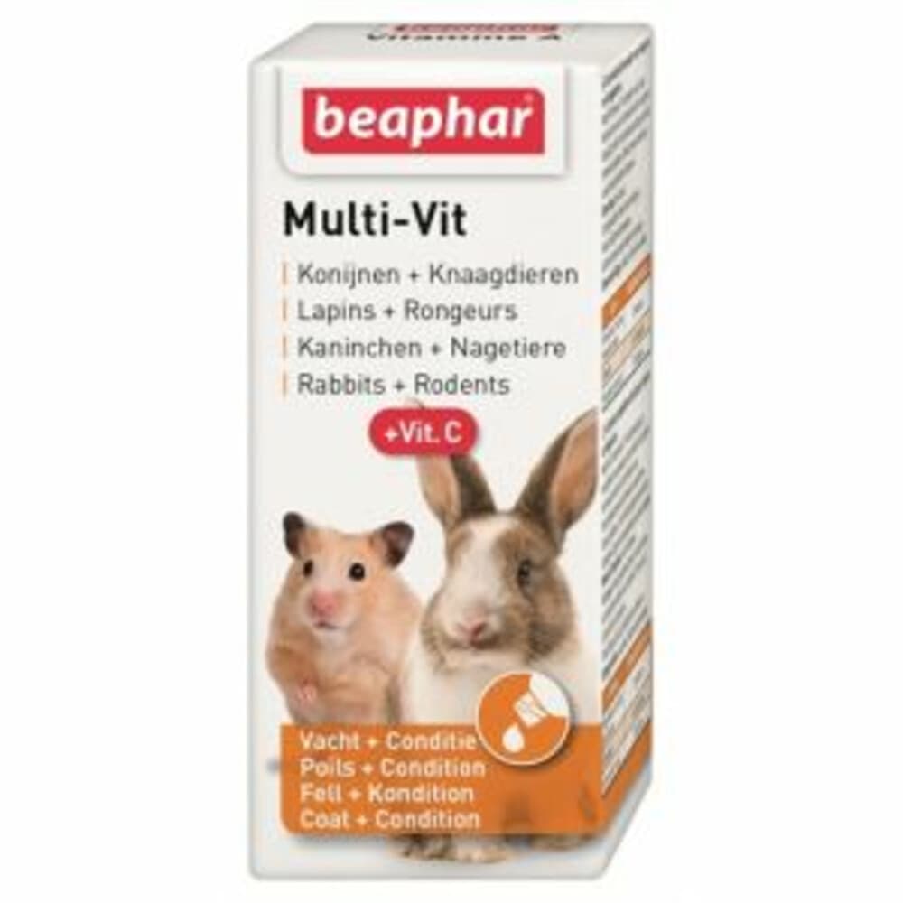 6x Beaphar Bogena Multi-Vitamine Vogel 20 ml