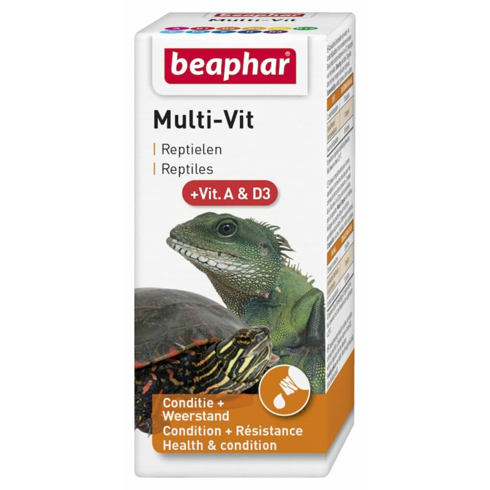 Beaphar Multi Vit Reptielen 20 ml
