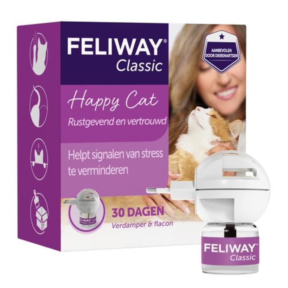 Feliway Classic Starterset Verdamper + Navulling 48 ml
