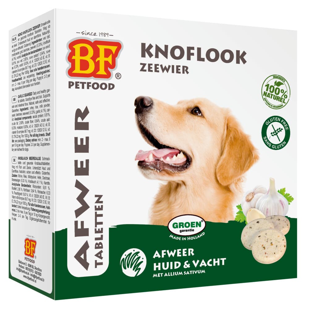 16x BF Petfood Hondensnoepjes Anti-vlo Zeewier 55 stuks