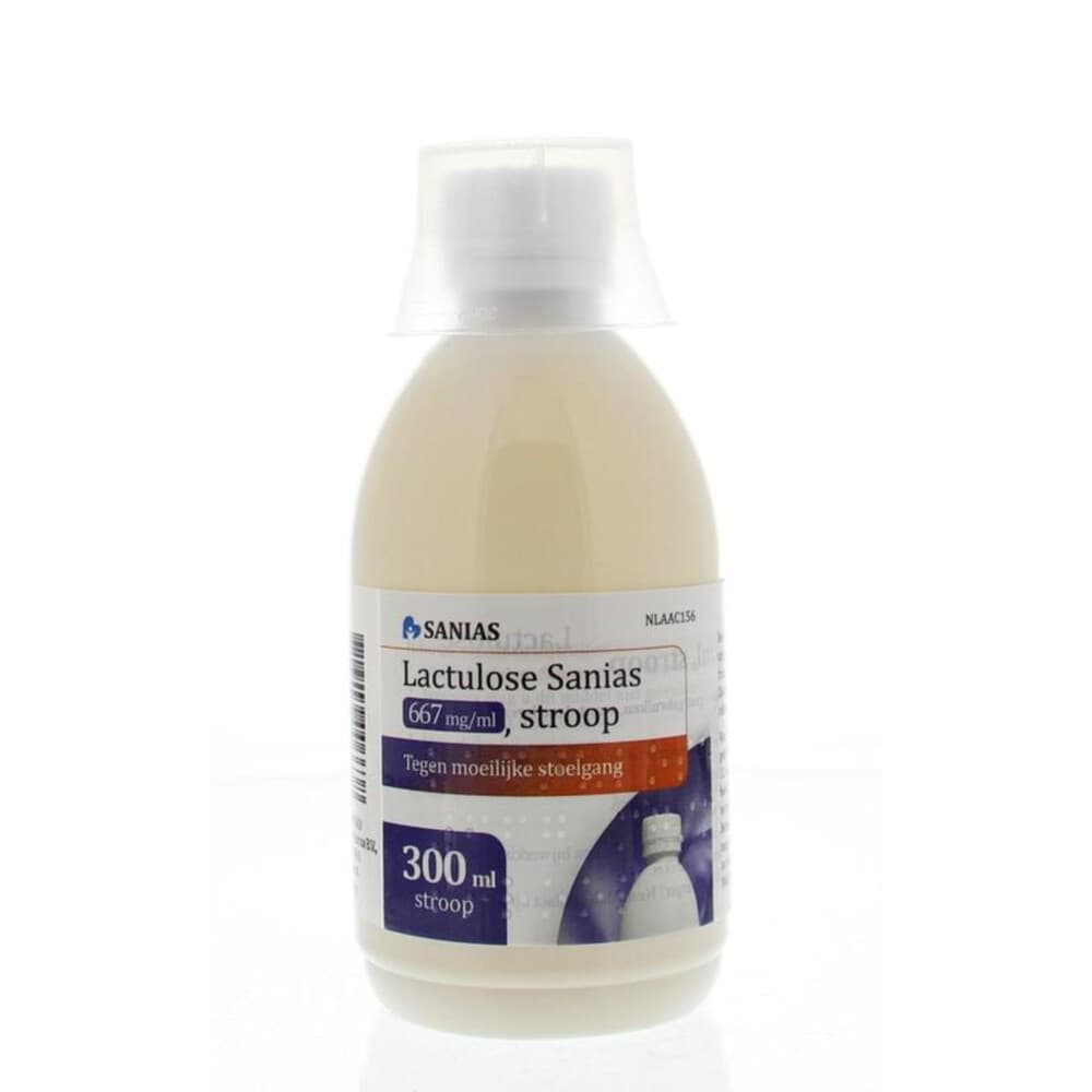 Sanias Lactulose Siroop 667 mg 300 ml