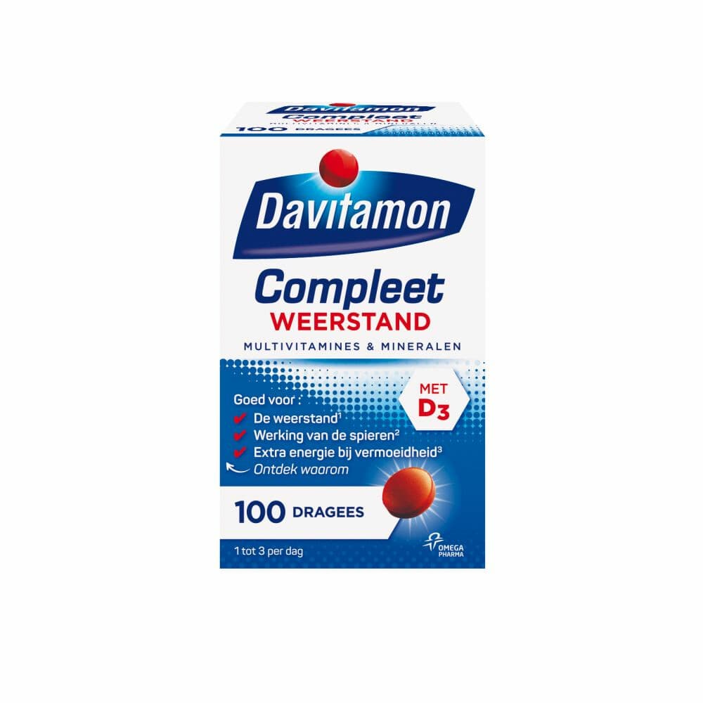 Gratis Verzending: Davitamon Compleet Weerstand 100 stuks