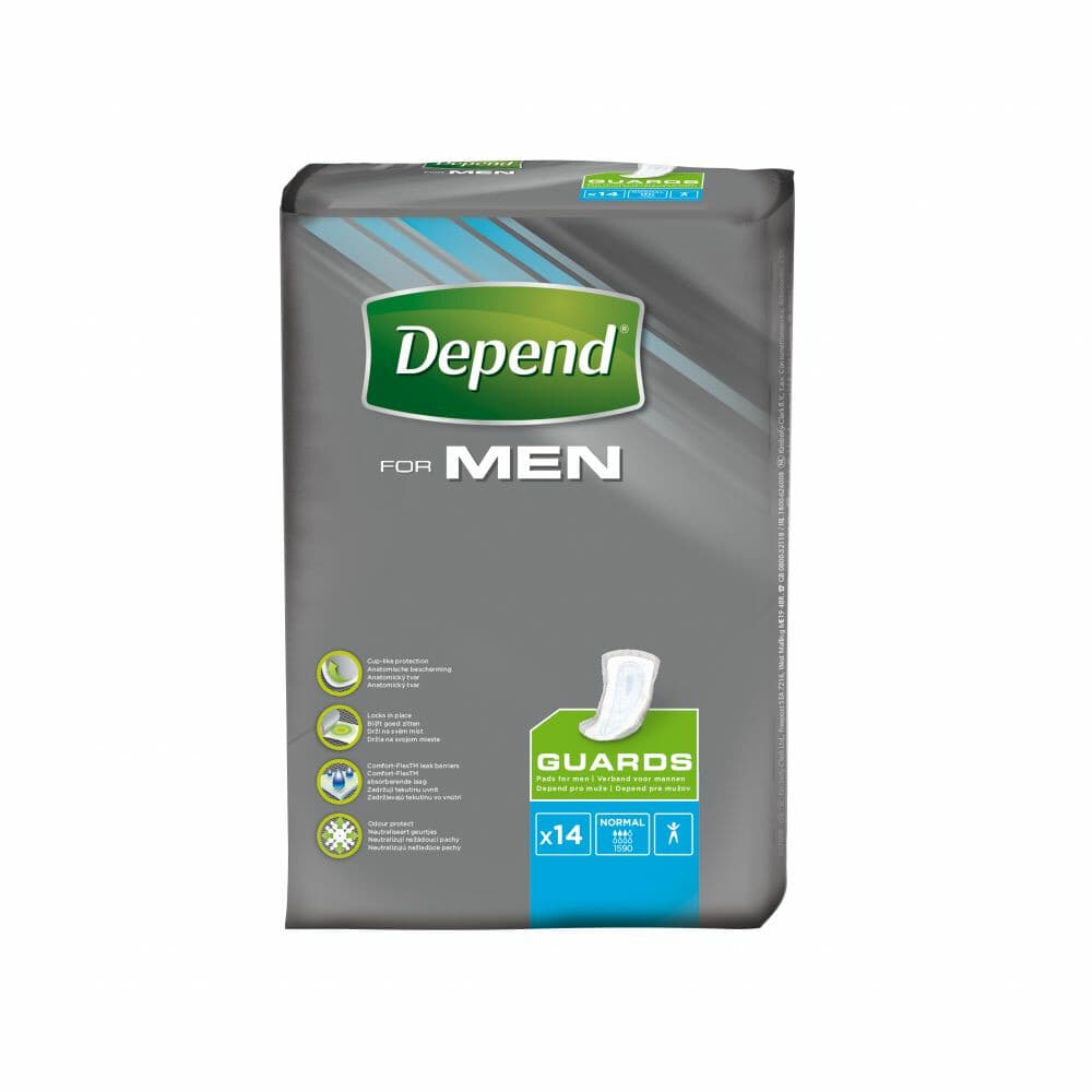Depend for Men Guards 14 stuks