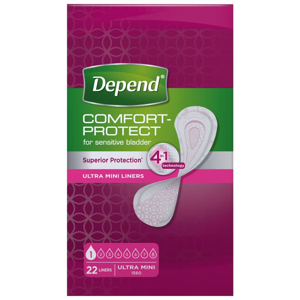 Depend Liner Ultra Mini 22 stuks